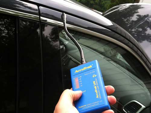 Automotive Leak Detection with AccuTrak Ultrasonic Leak Detectors Automotive Leak Detector
