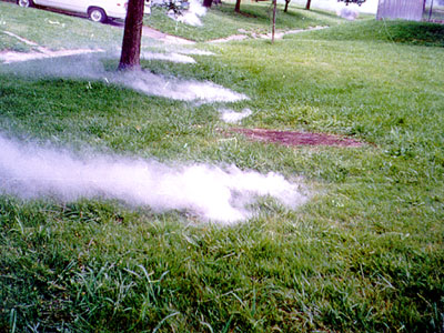 Broken Lateral Sewer inflow due to broken lateral