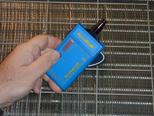 Refrigerant Leak Detector Refrigerant leak detection with AccuTrak Ultrasonic Leak Detetors