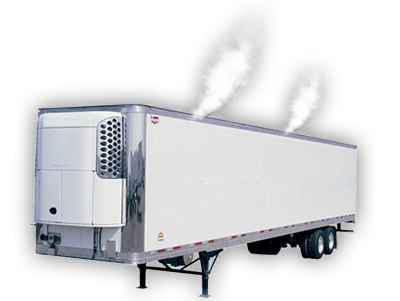 Smoke for Trailer and Container Leak Detection Smoke used to find leaks in trailers and containers