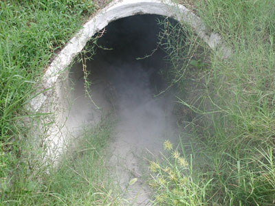 Abandoned Sewer Line Abandoned sewer line contributing to inflow