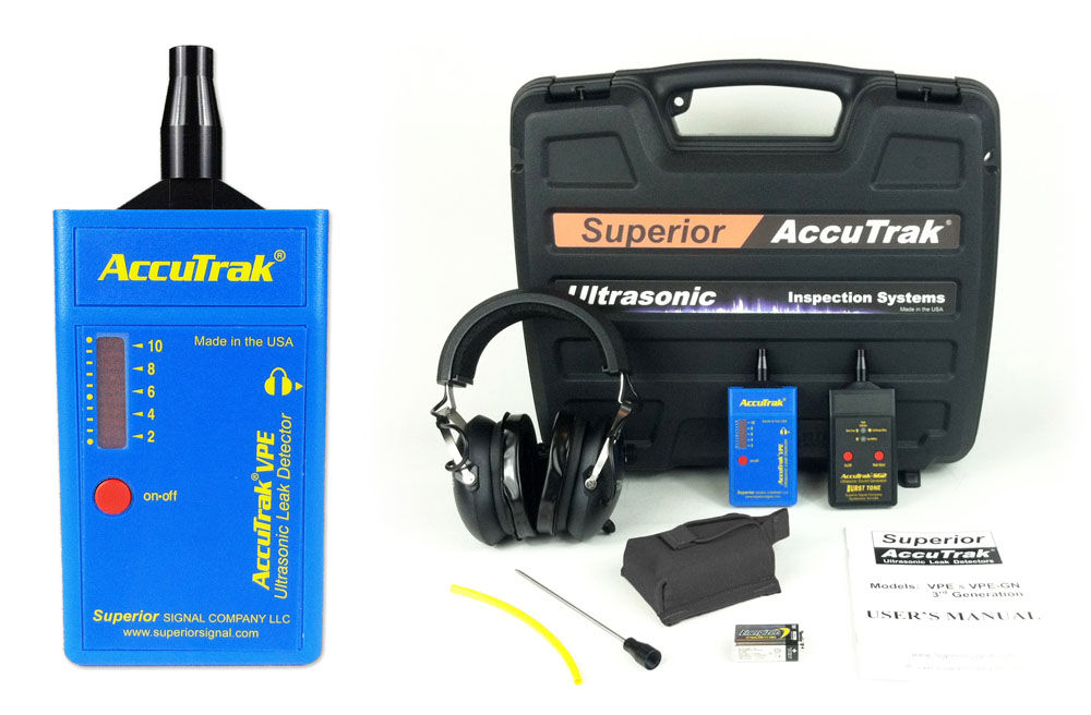 Accutrak VPE Ultrasonic Leak Detector Pro-Plus Kit